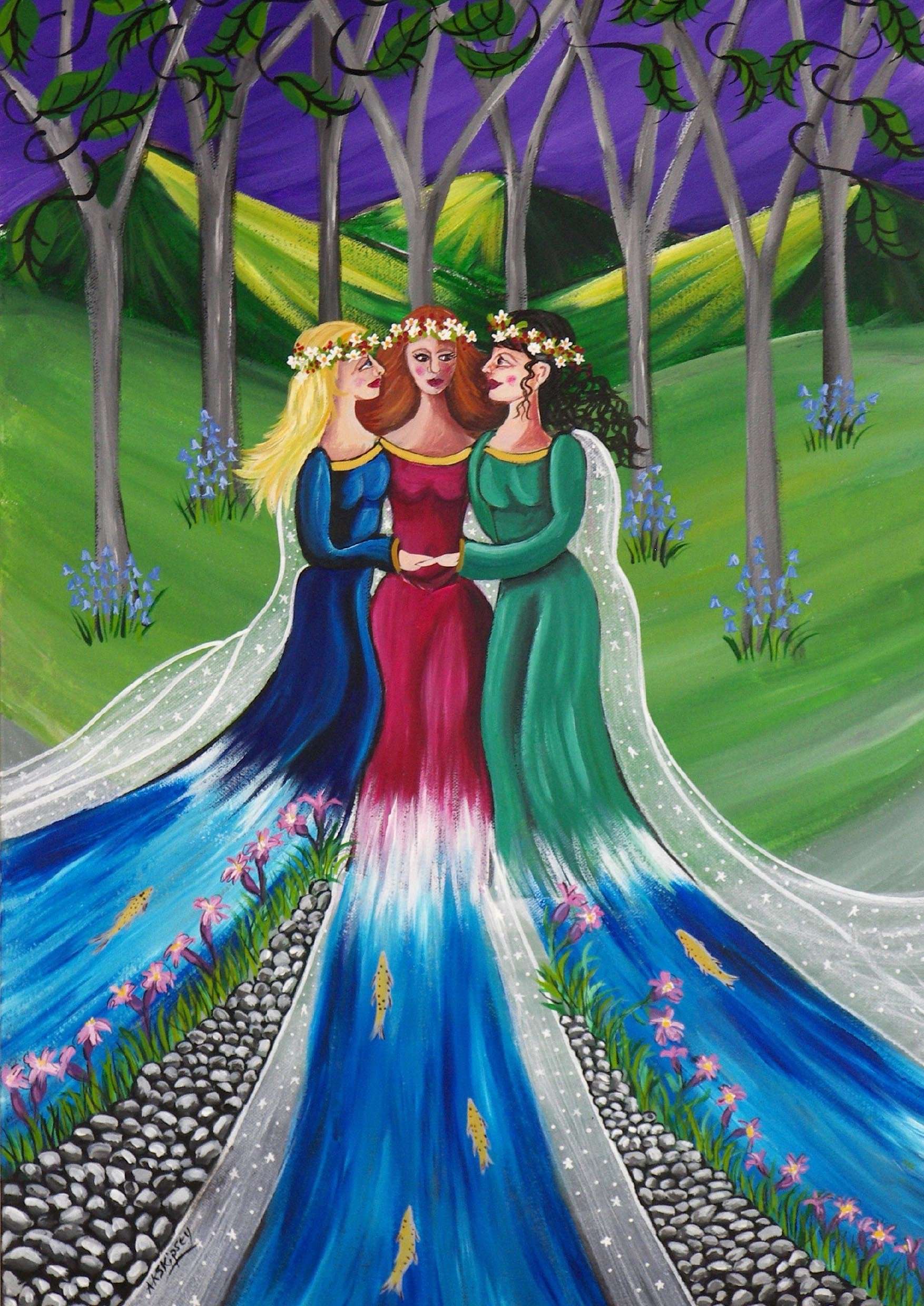 Las tres hermanas del Plnynlimon