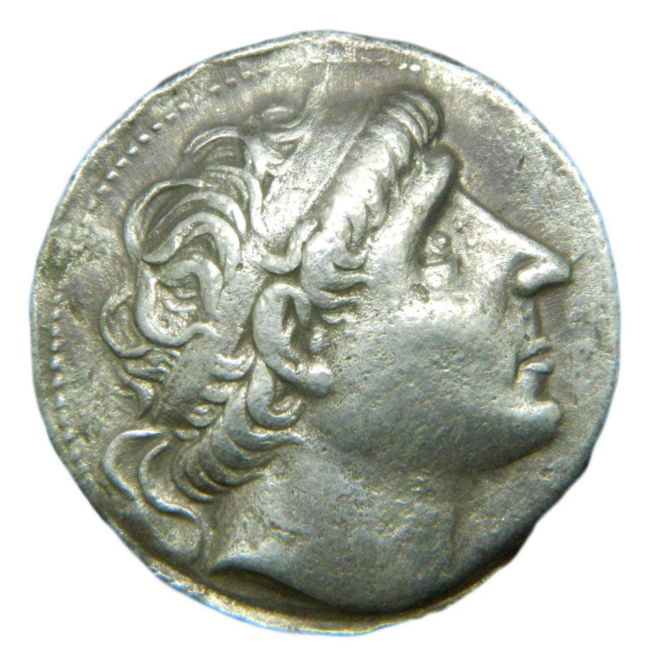 Antioco I Soter (280-261 aC). Tetradracma. S 6865. Retrato joven.