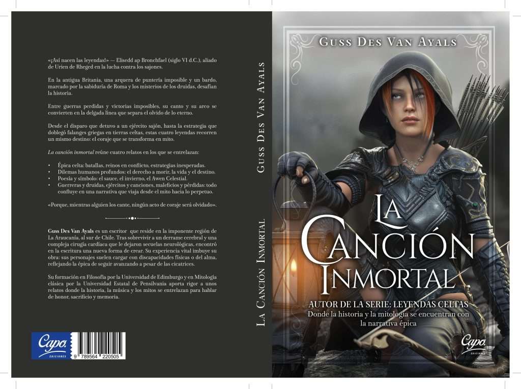 Portada completa de La Canción Inmortal